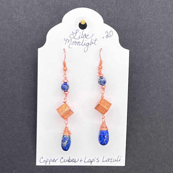 Copper Cubes & Lapis Lazuli