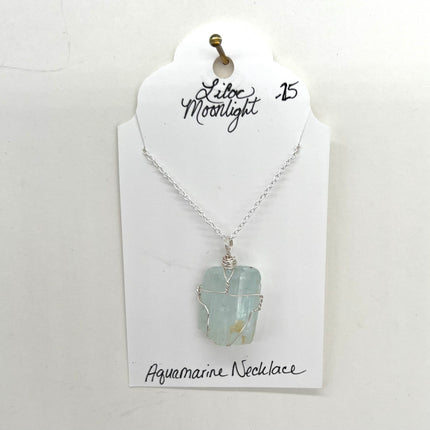 Aquamarine Necklace
