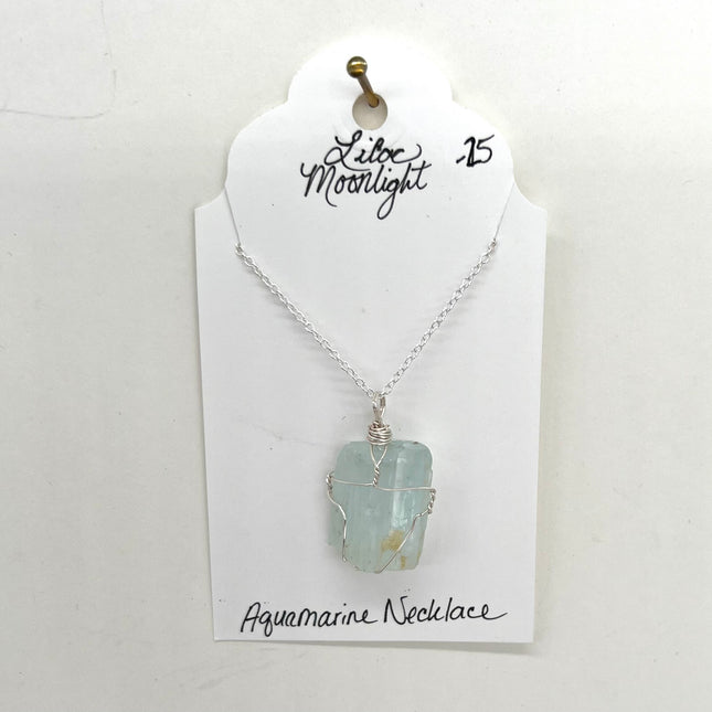 Aquamarine Necklace