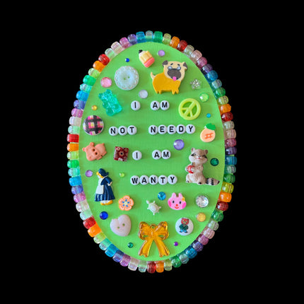 Wanty Meme Wall Plaque