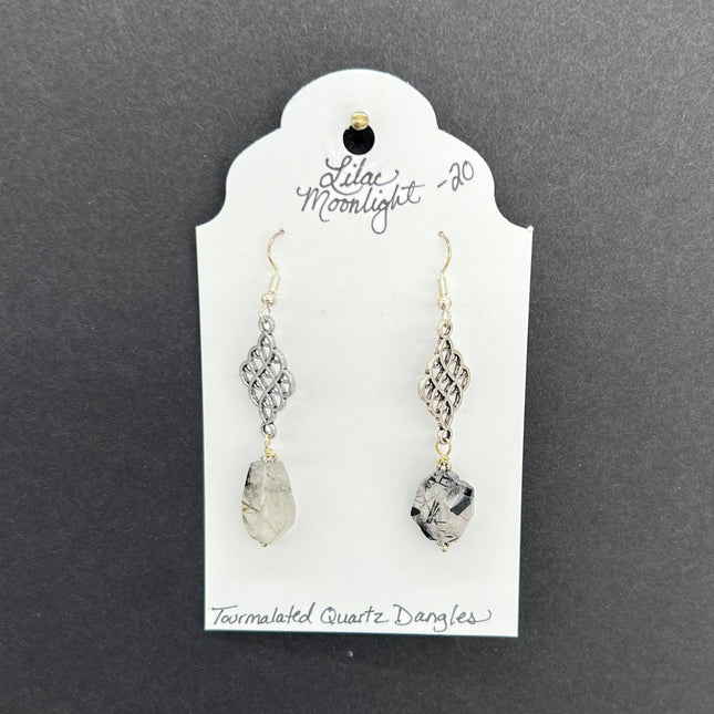 Tourmalated Quartz Dangles