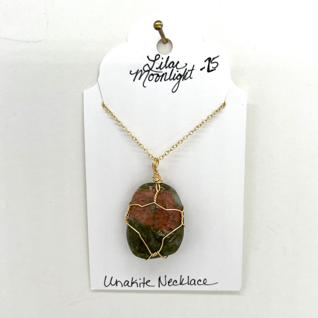 Unakite Necklace