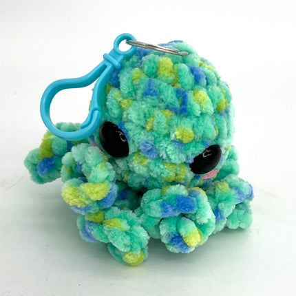 Multi Green Octopus Keychain