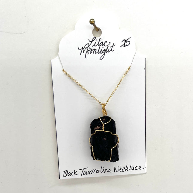 Black Tourmaline Necklace