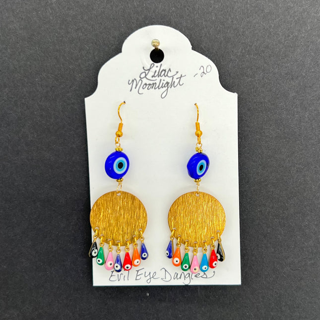 Evil Eye Dangles