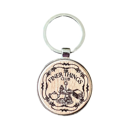 The Finer Things Keychain