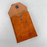 Folded Card Holder-Light Brown