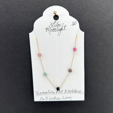 01| Tourmaline Mix Necklace