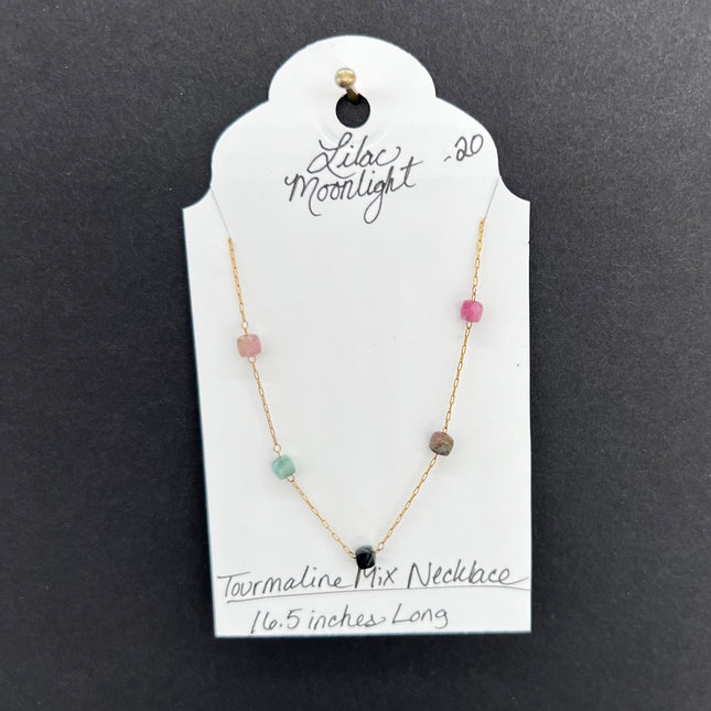01| Tourmaline Mix Necklace