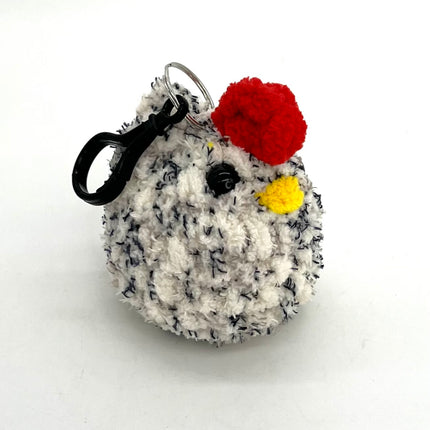 Speckled Chicken keychain