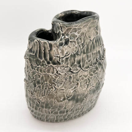 Double Spouted Texture Vase