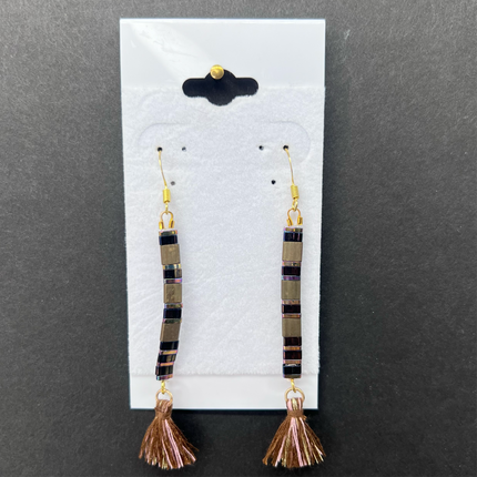 Bronze and Gold with Tassle