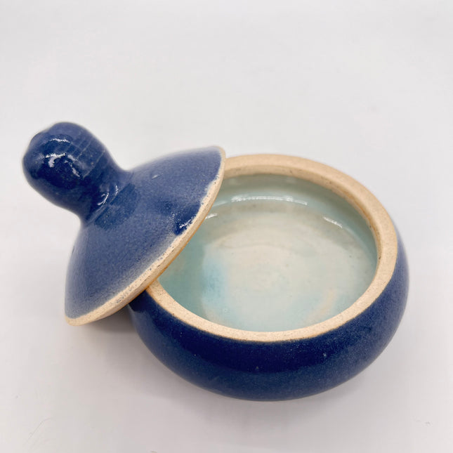 Salt Cellar-Two Tone Blue