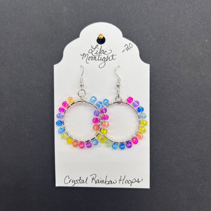 Crystal Rainbow Hoops # 1