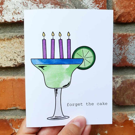 Forget the Cake Card