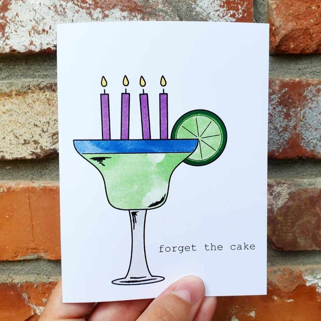 Forget the Cake Card