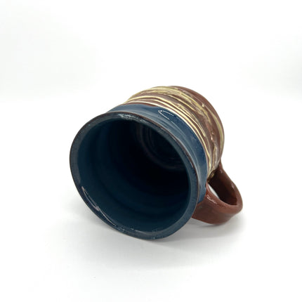 Blue Marble w/Brown Mug