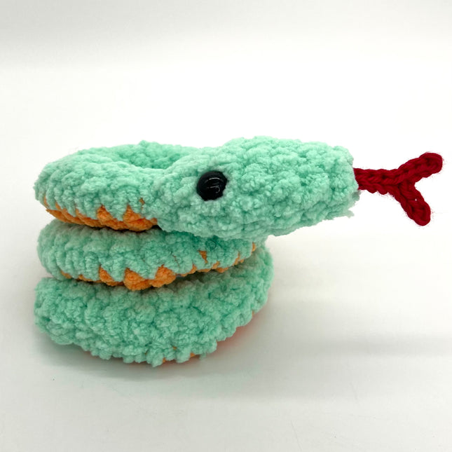 Swirly Snake-aqua