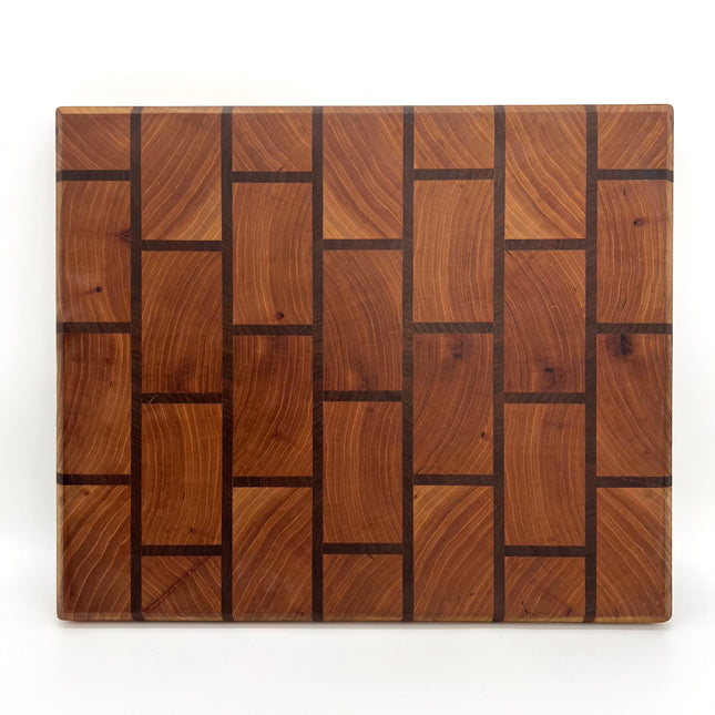 End Grain Brick Cutting Board