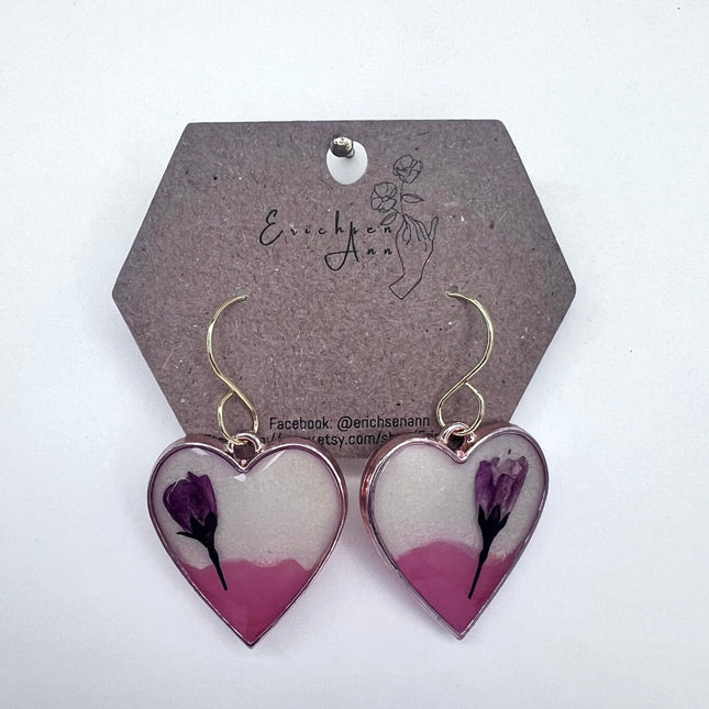 Pink & White Heart