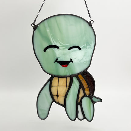 Cutesy Sea Turtle - Streaky Green