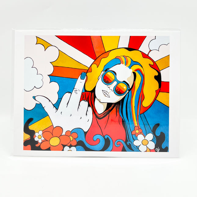 Salute Print - 9" x 12"