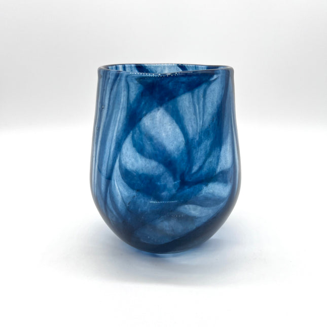 Feathered Wine Glass
