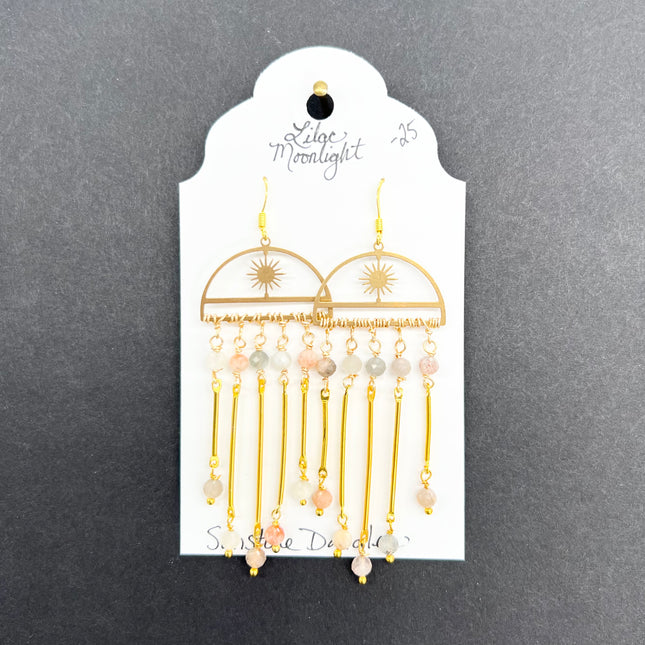 Sunstone Dangles