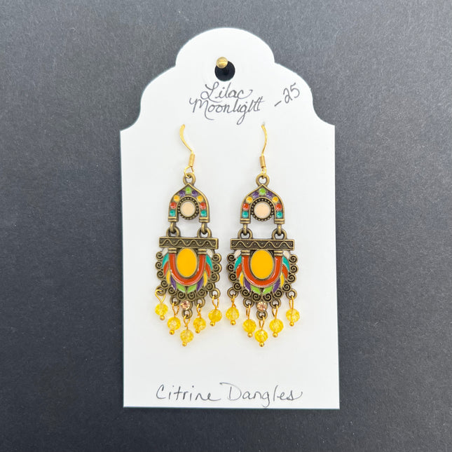 Citrine Dangles