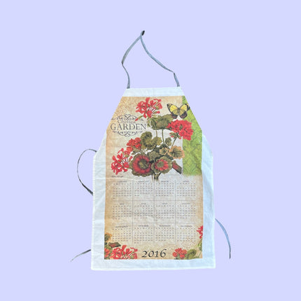 2016 Calendar Apron