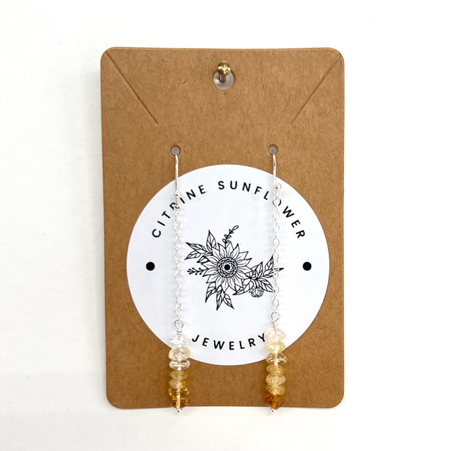 Citrine Drop Earrings