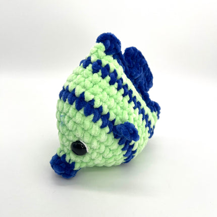 Angel Fish - Green & Blue
