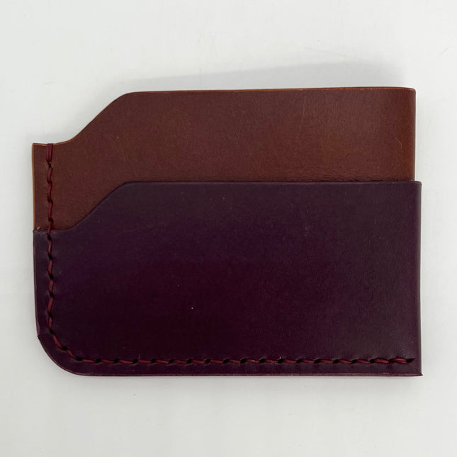 Brown & Purple Wing Wallet