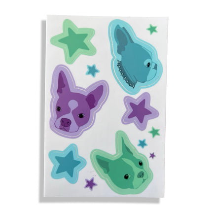 Terrier Sticker Sheet