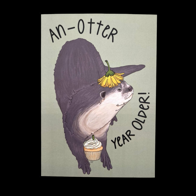 An-otter Year Older Card