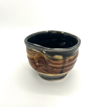 Blue/Brown Whiskey Bowl