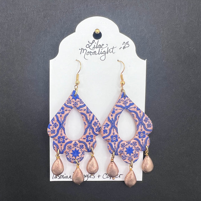 Yasmine Dangles + Copper