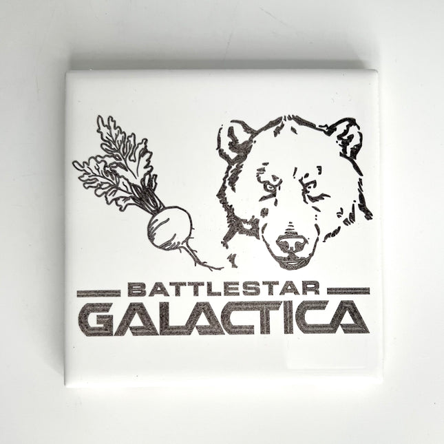 Beets Bears Battlestar Galactica Coaster