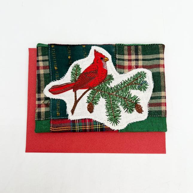 01 | Fabric Christmas Card
