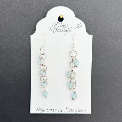 Aquamarine Dangles