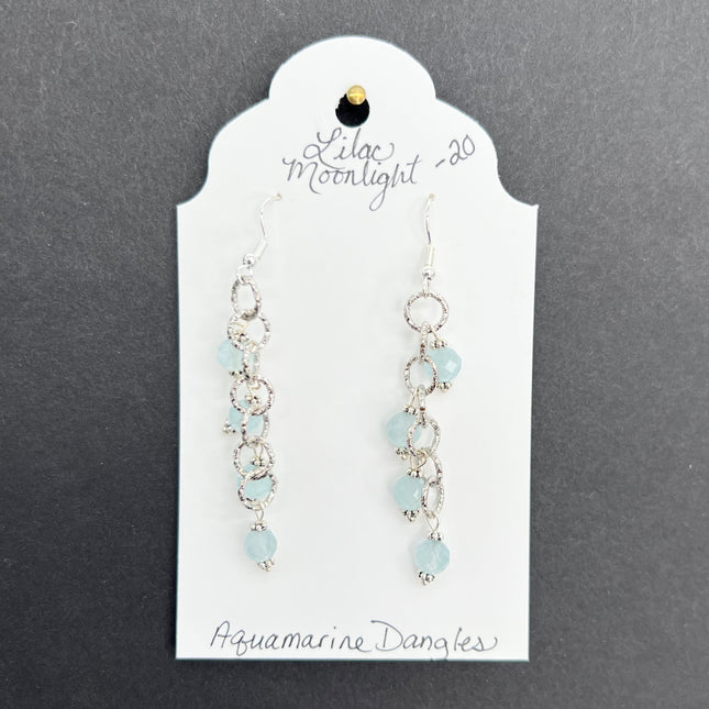Aquamarine Dangles