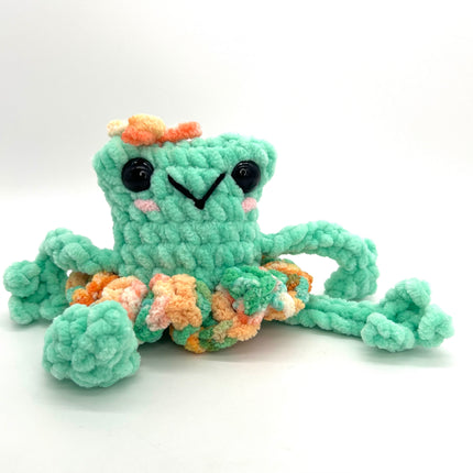 Leggy Frog Green with Skirt