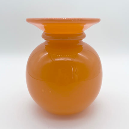 Orange Bud Vase