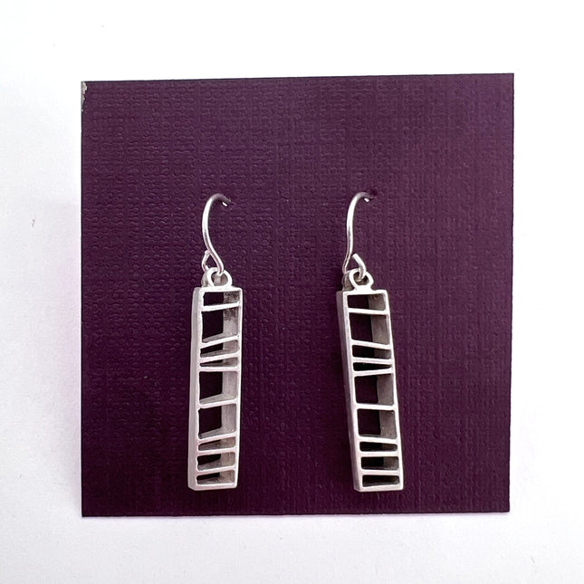 3D Ladder Earrings