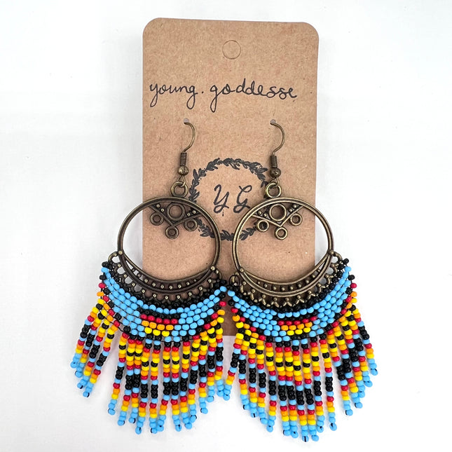 Native Print Earrings