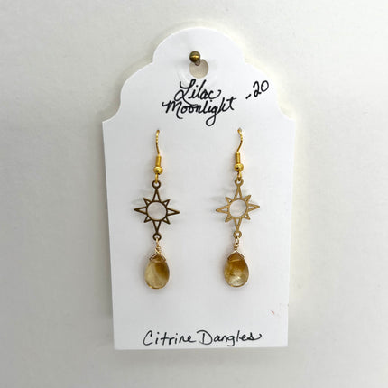 Citrine Dangles