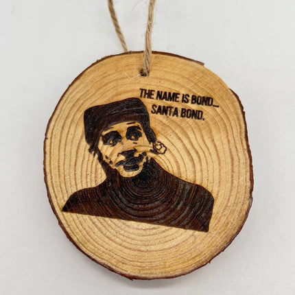 Santa Bond Ornament