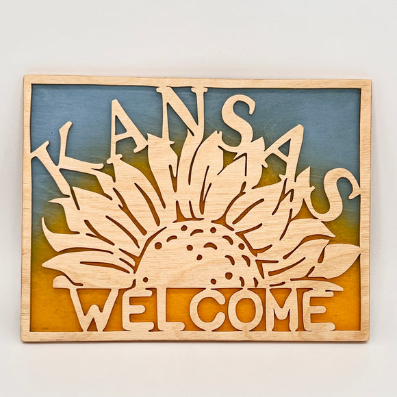 Kansas Welcome Sign