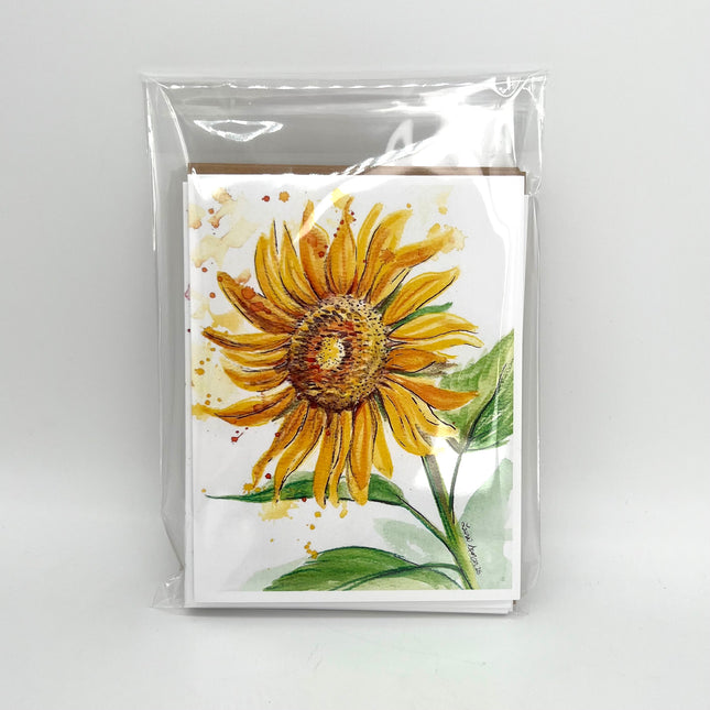 Watercolor Flower Card Pack