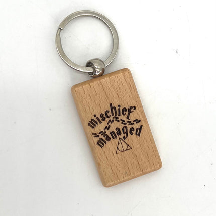 Mischief Managed Keychain